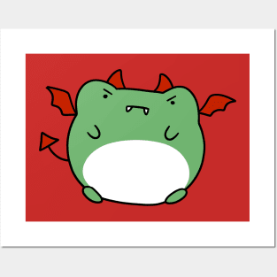 Red Devil Frog Posters and Art